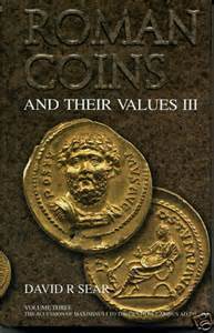 ROMAN COINS AND THEIR VALUES VOL 3 DAVID R SEAR
