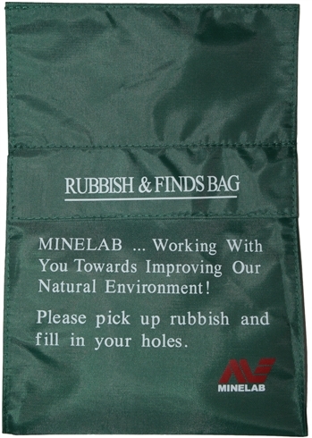 GREEN MINELAB FINDS POUCH