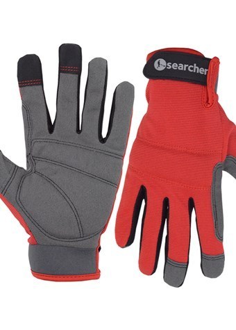 SEARCHER EXTRA LARGE RED DETECTING GLOVES